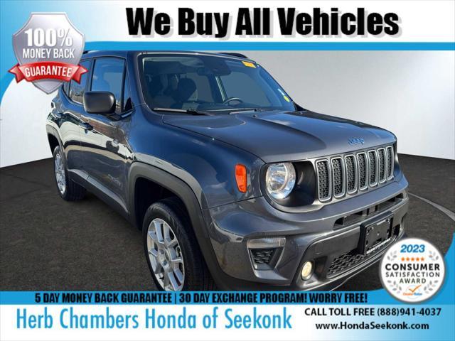 used 2022 Jeep Renegade car, priced at $21,488