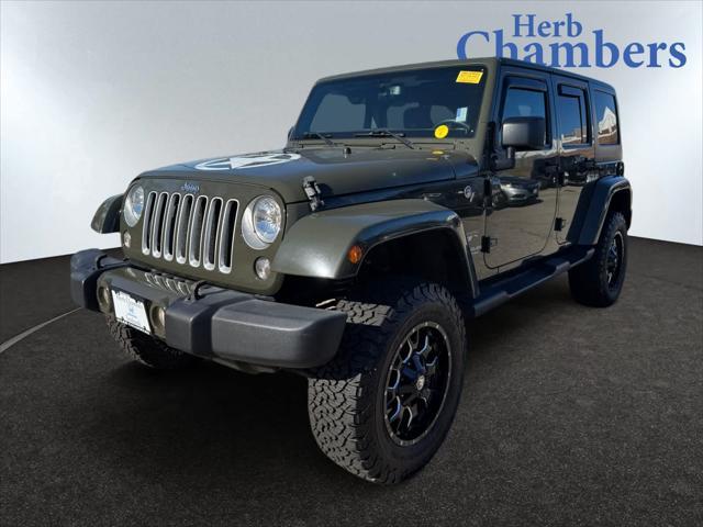 used 2016 Jeep Wrangler Unlimited car, priced at $16,968