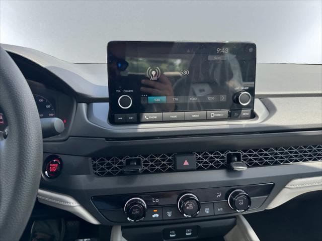 new 2025 Honda Accord car, priced at $29,445