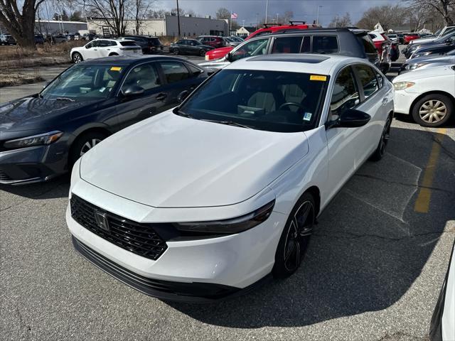 used 2023 Honda Accord Hybrid car, priced at $27,968