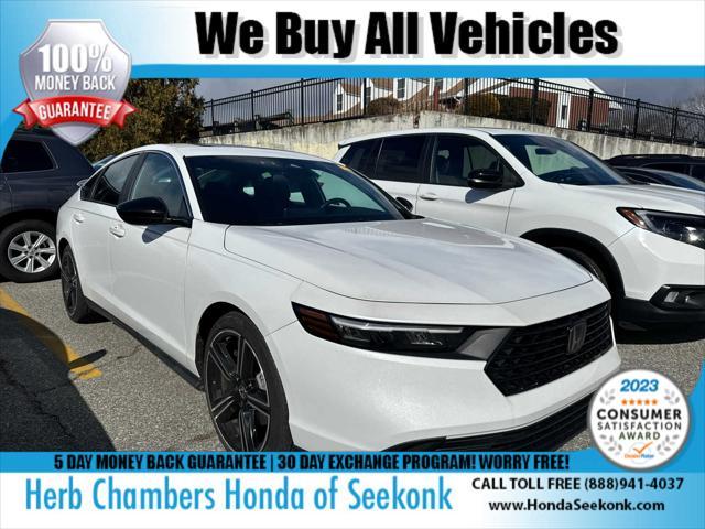 used 2023 Honda Accord Hybrid car, priced at $27,968