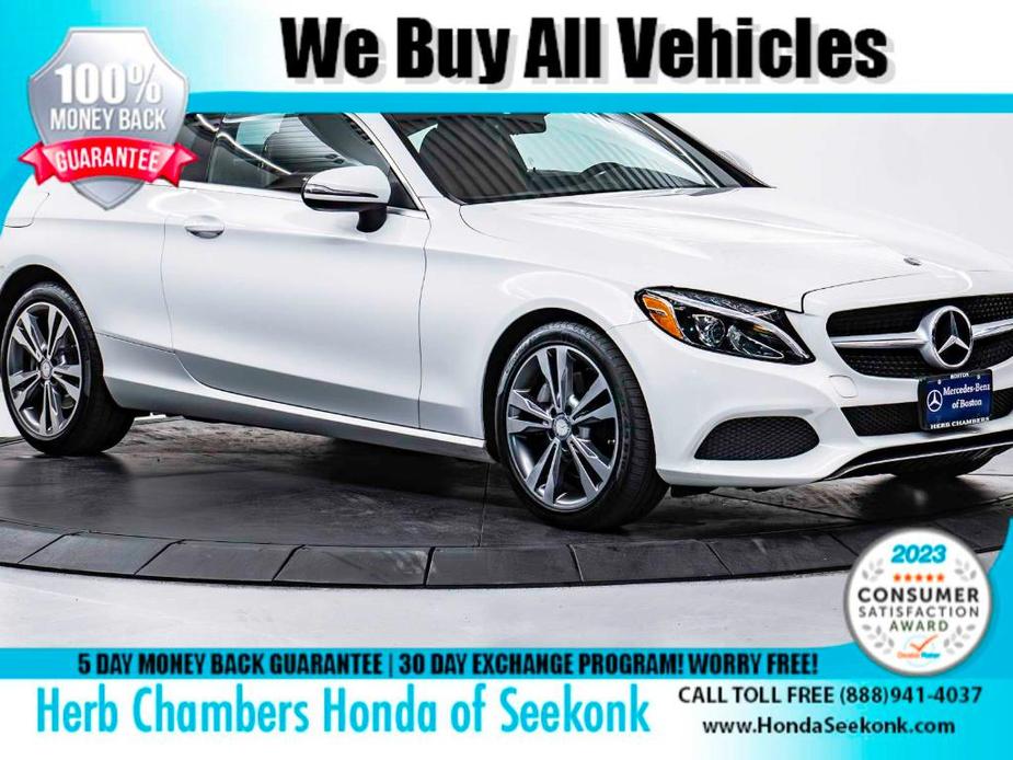 used 2017 Mercedes-Benz C-Class car, priced at $22,968