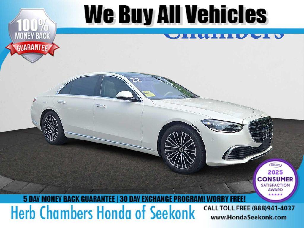 used 2022 Mercedes-Benz S-Class car, priced at $65,467