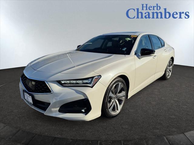 used 2021 Acura TLX car, priced at $29,400