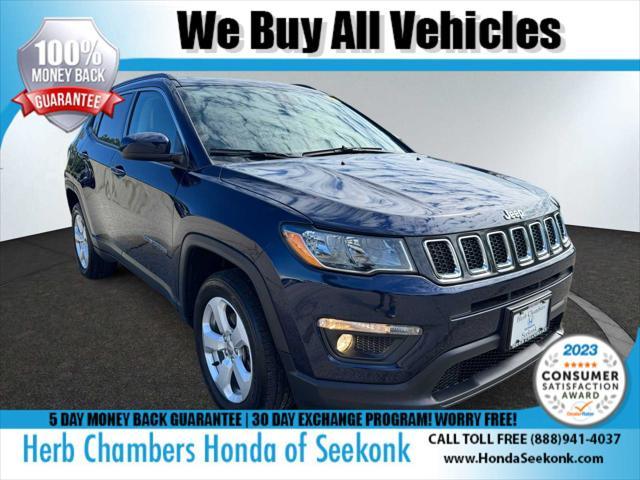 used 2019 Jeep Compass car, priced at $17,488