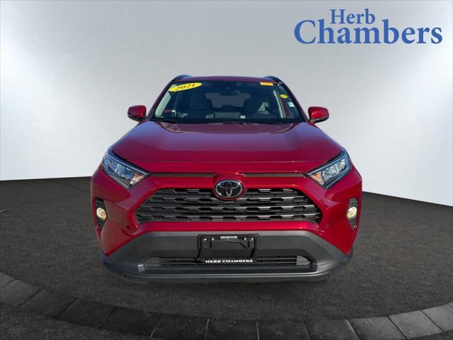 used 2021 Toyota RAV4 car, priced at $30,488