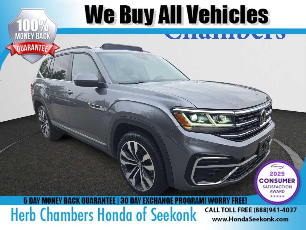 used 2021 Volkswagen Atlas car, priced at $23,467