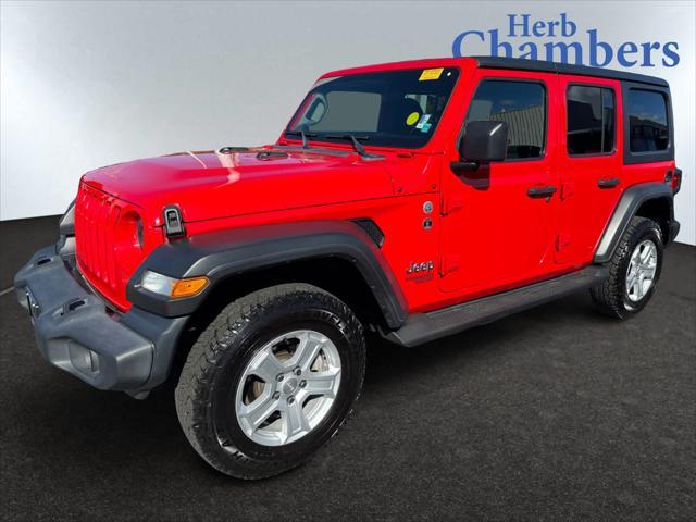 used 2021 Jeep Wrangler Unlimited car, priced at $25,968