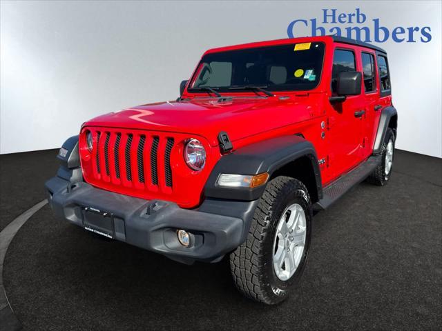 used 2021 Jeep Wrangler Unlimited car, priced at $25,968