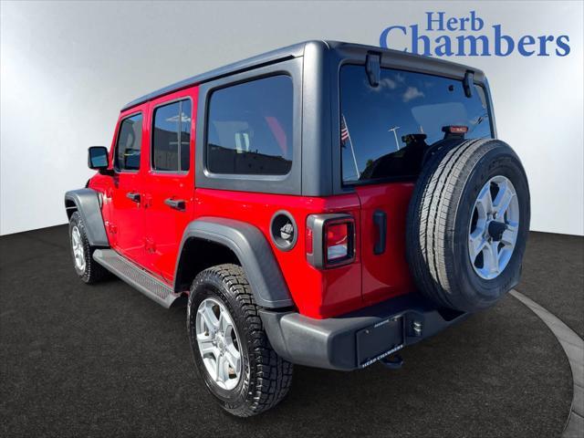 used 2021 Jeep Wrangler Unlimited car, priced at $25,968