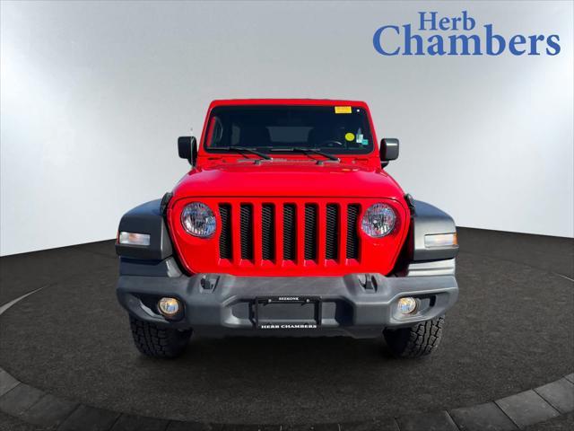 used 2021 Jeep Wrangler Unlimited car, priced at $25,968