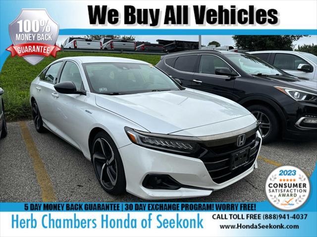 used 2022 Honda Accord Hybrid car, priced at $22,968