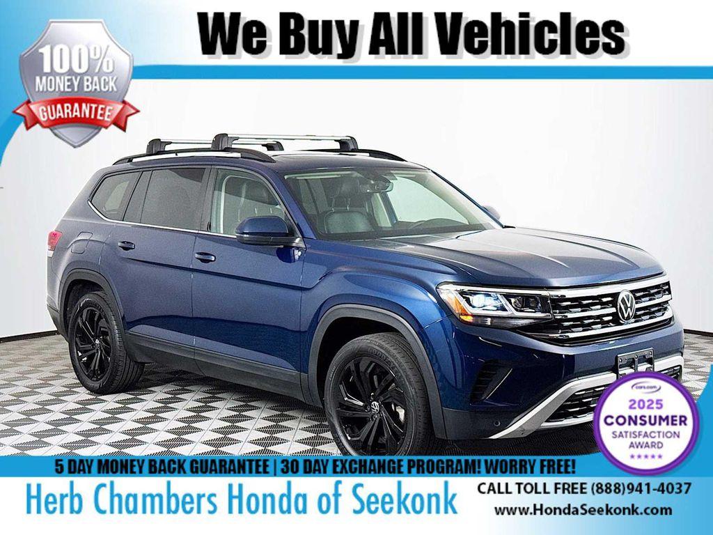 used 2022 Volkswagen Atlas car, priced at $30,367