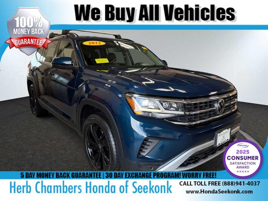 used 2022 Volkswagen Atlas car, priced at $29,967
