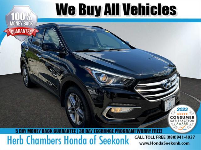 used 2017 Hyundai Santa Fe Sport car, priced at $12,488