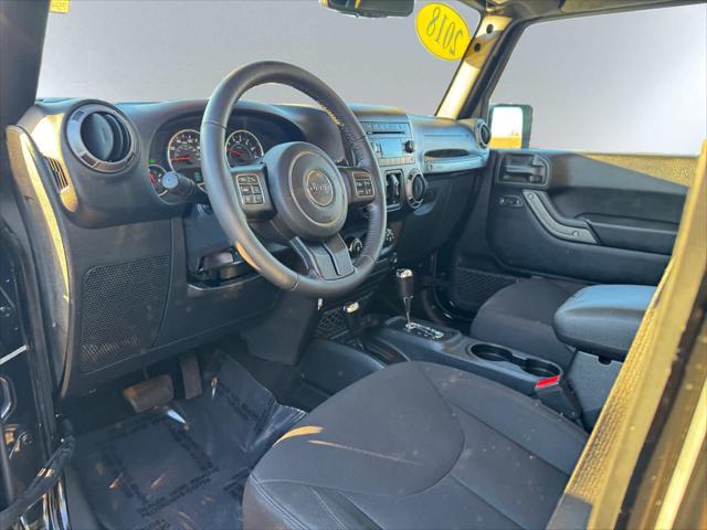 used 2018 Jeep Wrangler JK Unlimited car, priced at $22,868