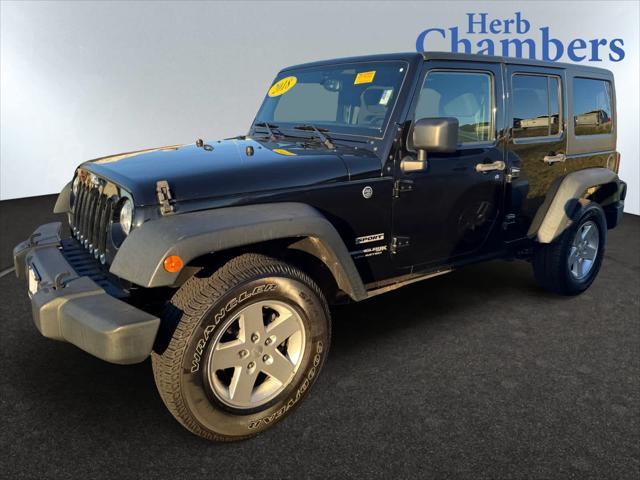 used 2018 Jeep Wrangler JK Unlimited car, priced at $22,868