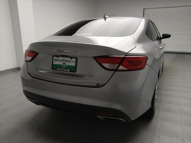 used 2015 Chrysler 200 car, priced at $16,695