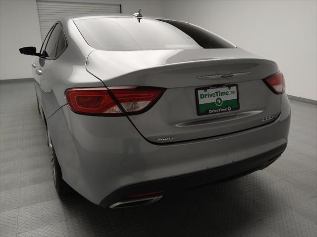 used 2015 Chrysler 200 car, priced at $16,695