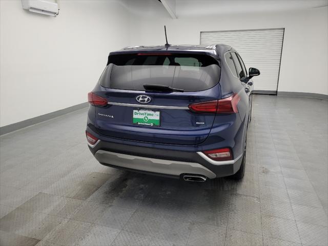 used 2019 Hyundai Santa Fe car, priced at $19,195