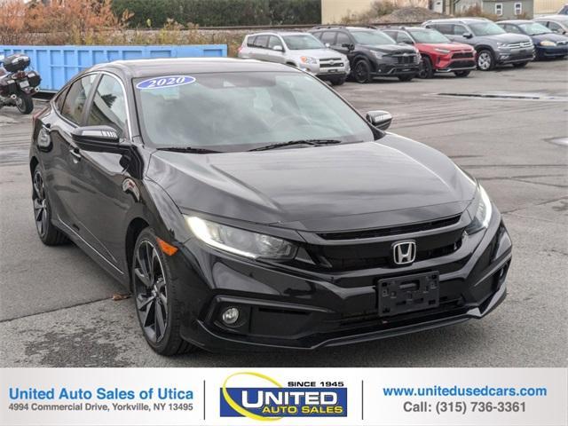 used 2020 Honda Civic car, priced at $20,695