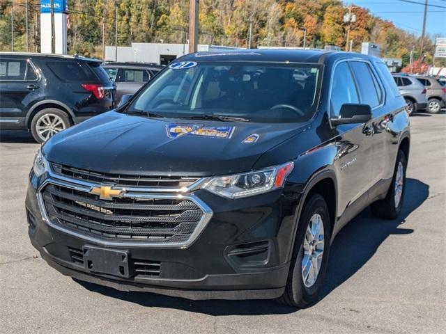 used 2021 Chevrolet Traverse car, priced at $24,595