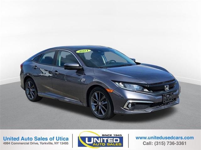 used 2021 Honda Civic car, priced at $21,495