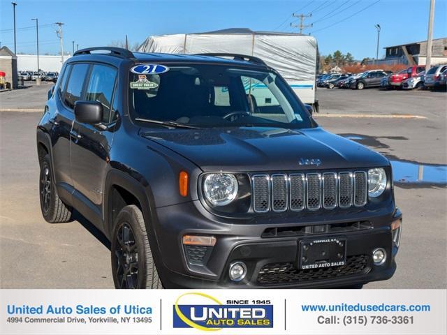 used 2021 Jeep Renegade car, priced at $19,995