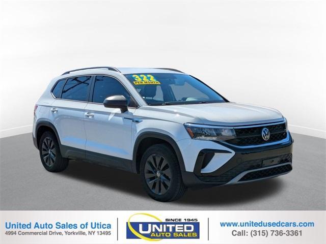 used 2022 Volkswagen Taos car, priced at $21,495