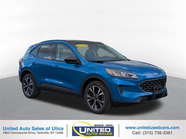 used 2021 Ford Escape car, priced at $23,995