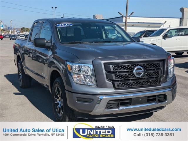 used 2022 Nissan Titan car, priced at $32,995