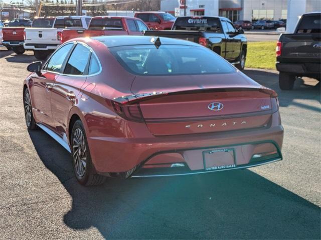 used 2020 Hyundai Sonata Hybrid car, priced at $21,495