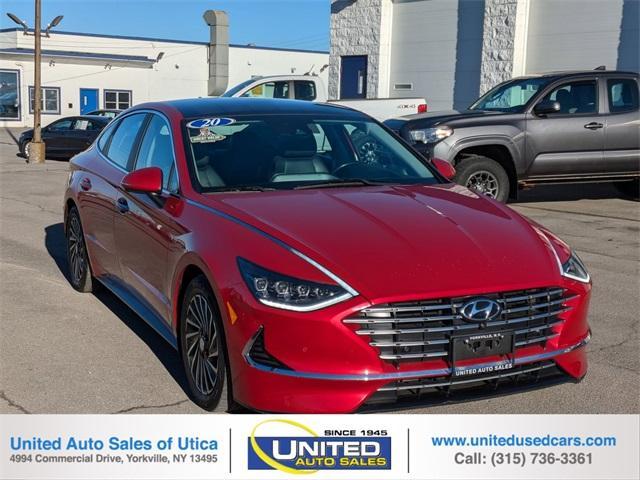 used 2020 Hyundai Sonata Hybrid car, priced at $21,495