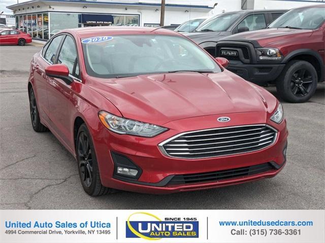 used 2020 Ford Fusion car, priced at $16,500