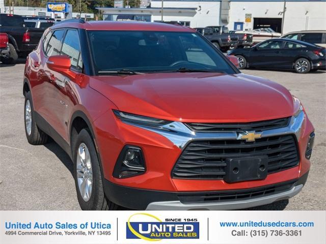 used 2021 Chevrolet Blazer car, priced at $27,395