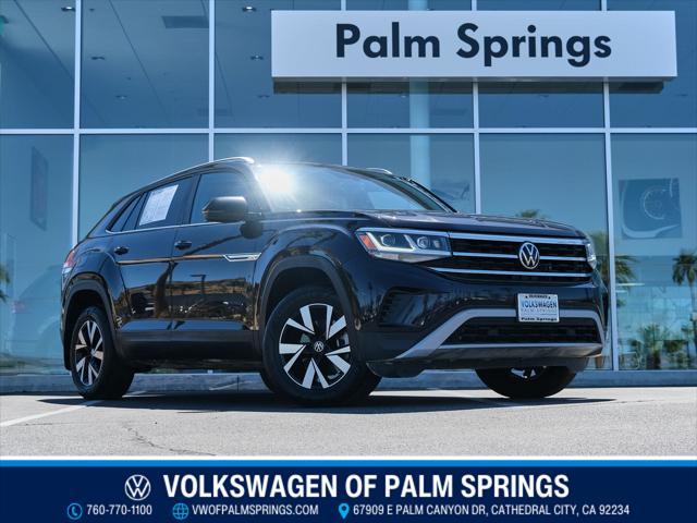 used 2021 Volkswagen Atlas Cross Sport car, priced at $27,600