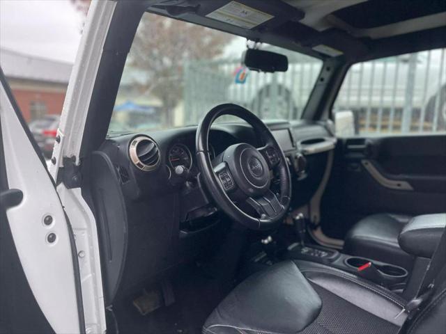 used 2017 Jeep Wrangler Unlimited car, priced at $17,843