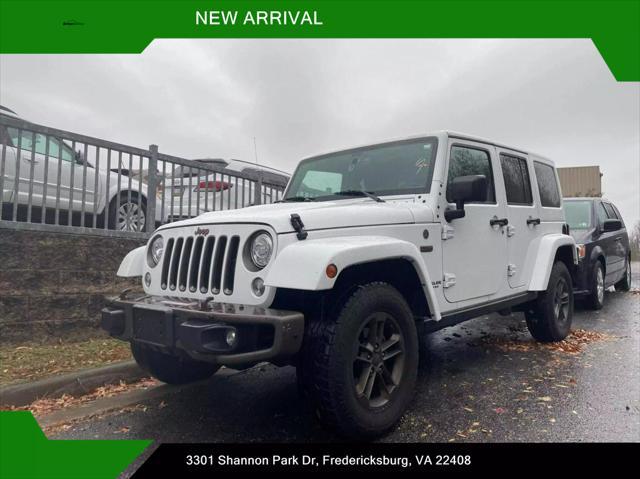 used 2017 Jeep Wrangler Unlimited car, priced at $17,843