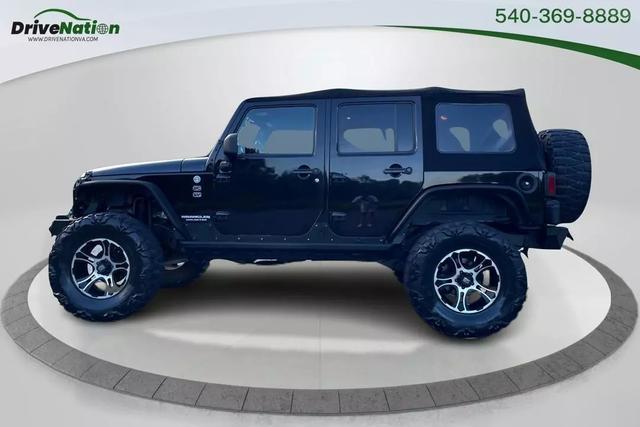 used 2014 Jeep Wrangler Unlimited car, priced at $13,998