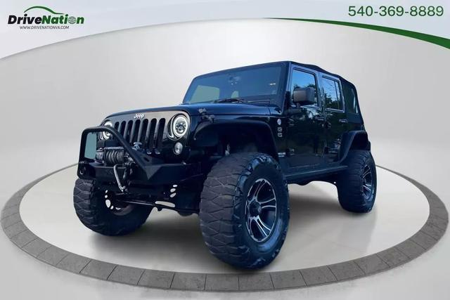 used 2014 Jeep Wrangler Unlimited car, priced at $13,998