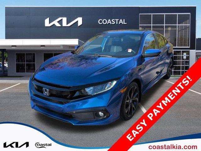used 2020 Honda Civic car, priced at $18,677