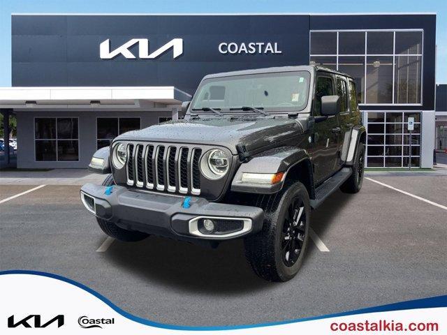 used 2022 Jeep Wrangler Unlimited 4xe car, priced at $30,577