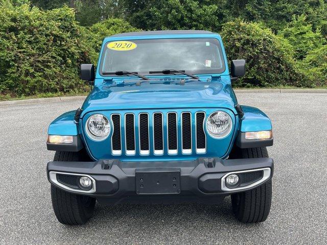 used 2020 Jeep Wrangler Unlimited car, priced at $32,977