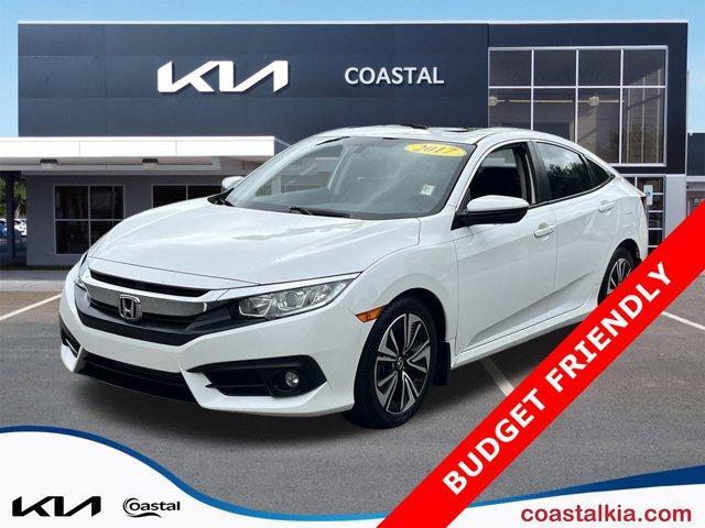 used 2017 Honda Civic car, priced at $17,177