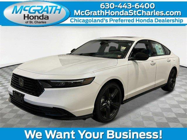 new 2025 Honda Accord Hybrid car, priced at $35,117