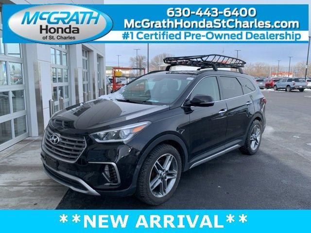 used 2017 Hyundai Santa Fe car, priced at $15,155