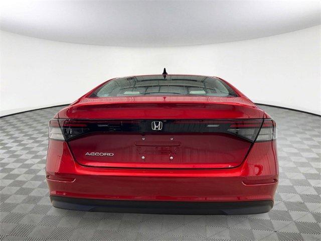 new 2025 Honda Accord car, priced at $30,705
