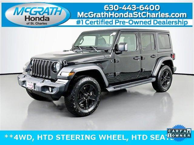 used 2021 Jeep Wrangler Unlimited car, priced at $29,185