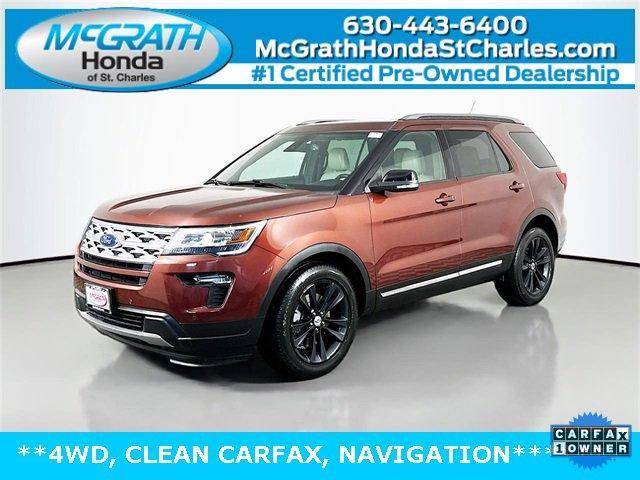 used 2018 Ford Explorer car, priced at $19,473