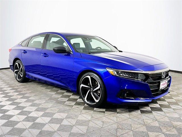 used 2021 Honda Accord car, priced at $26,095